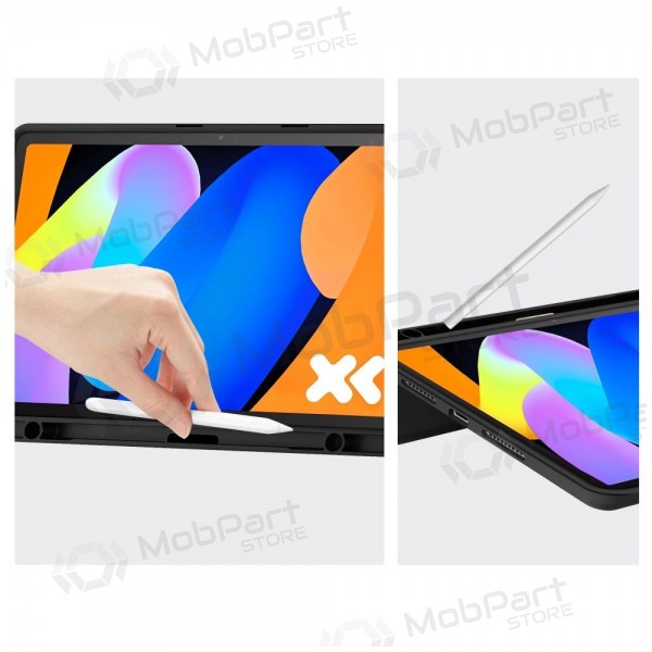 Lenovo IdeaTab 12.1 fodral - Tech-Protect SmartCase Pen Holder (svart)