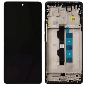 Xiaomi Redmi Note 13 Pro 4G, Poco M6 Pro 4G skärm (grön) (med ram) (original)