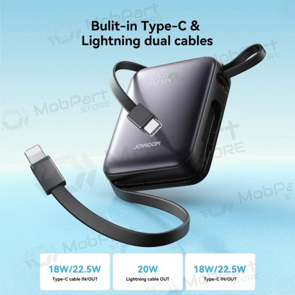 Powerbank Power Bank Joyroom JR-PBF27 22.5W Mini 10000mAh svart
