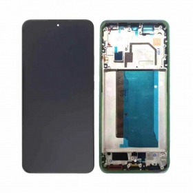 Xiaomi 13T 5G, 13T Pro 5G skärm (Meadow Green) (med ram) (OLED)