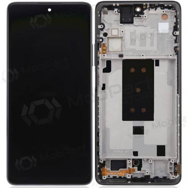 Ekranas Xiaomi 11T 5Gmed lietimui jautriu stikliuku och rėmeliu Meteorite Grey original (service pack)