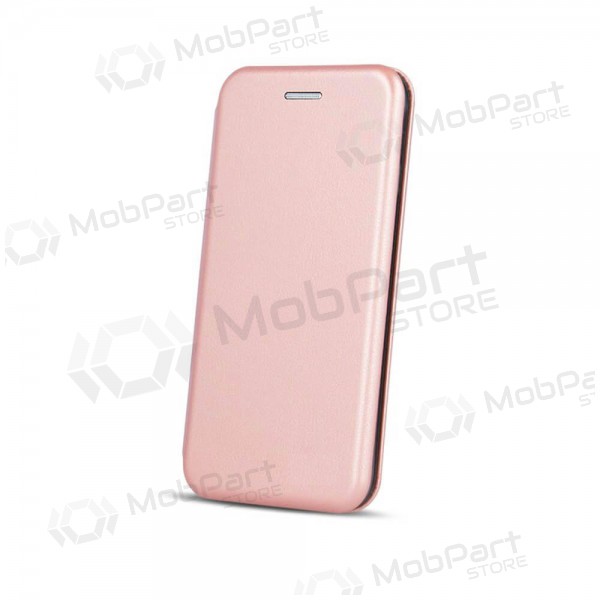 Apple iPhone 11 fodral - Book Elegance (rosa/guld)