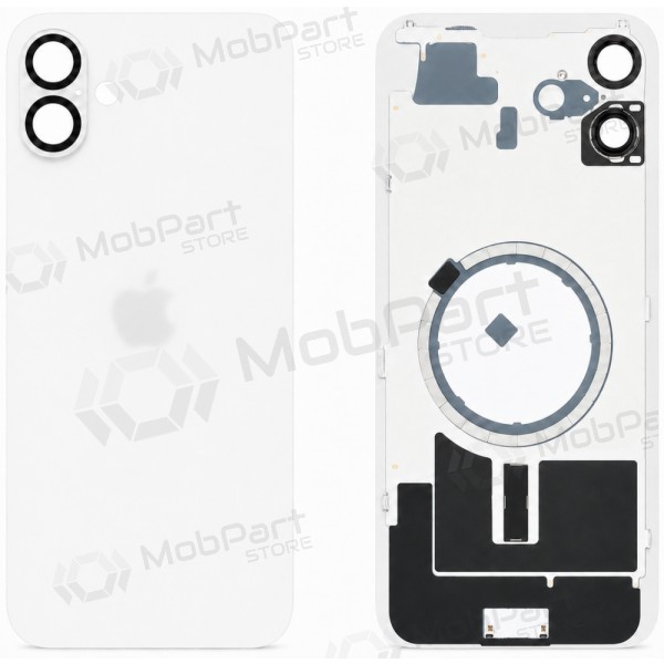 Apple iPhone 16 Plus bakstycke (vit) (Premium)