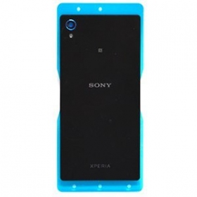 Sony Xperia M4 Aqua E2303 / Xperia M4 Aqua E2306 / Xperia M4 Aqua E2353 baksida / batterilucka (svart) (begagnad grade A, original)