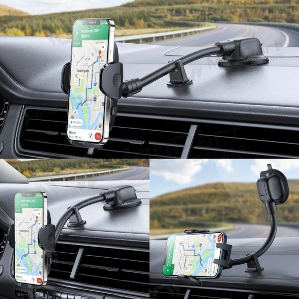 Universal bilhållare Joyroom JR-ZS259 (windshield) svart