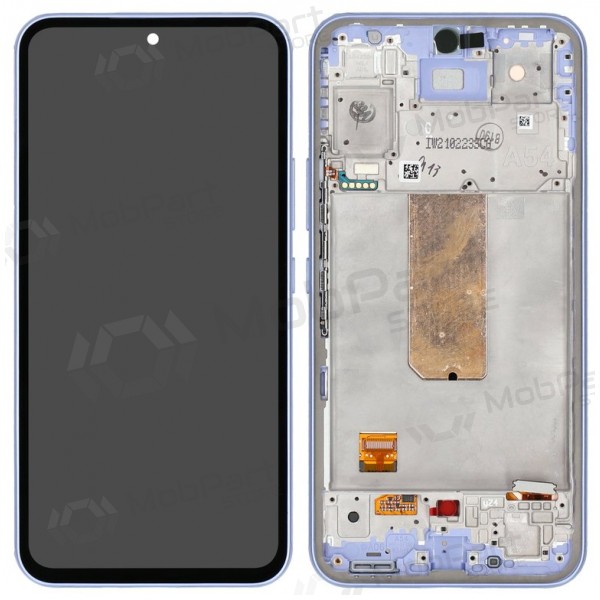 Samsung Galaxy A54 skärm (violett) (med ram) (refurbished) Samsung Galaxy A54 skärm (violett) (med ram) (refurbished)