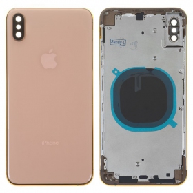 Apple iPhone XS Max baksida / batterilucka (guld) full
