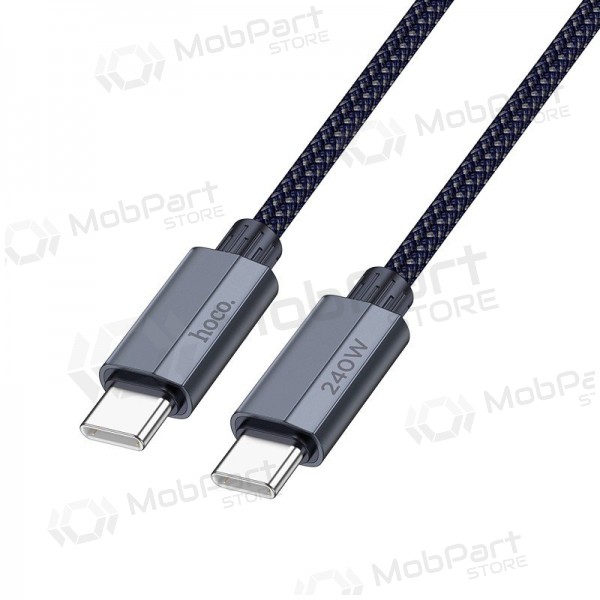 USB-C-kabel Hoco U134 USB-C till USB-C 1.8 m 240 W svart