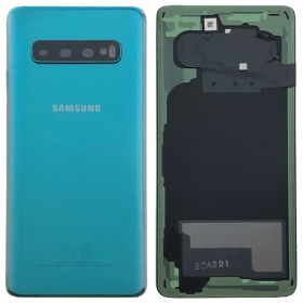 Samsung G973 Galaxy S10 baksida / batterilucka grön (Prism Green) (begagnad grade A, original)