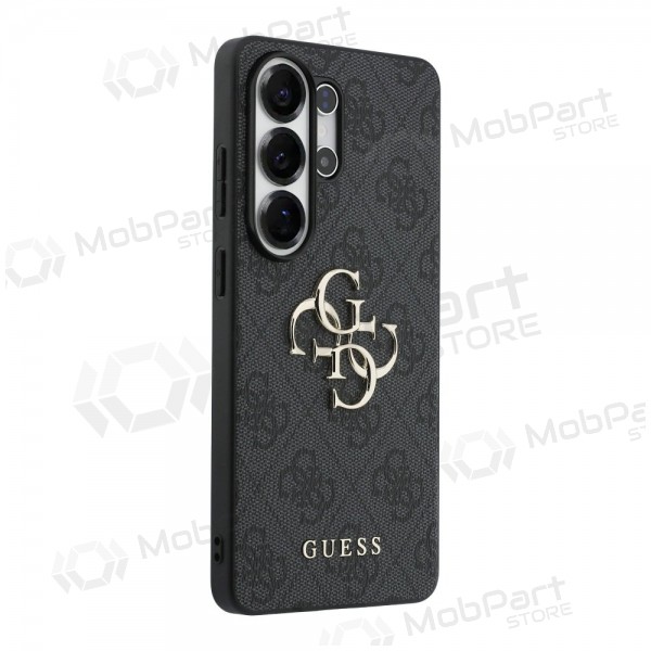 Samsung Galaxy S26 Ultra fodral - Guess PU 4G Metal Logo (grå)