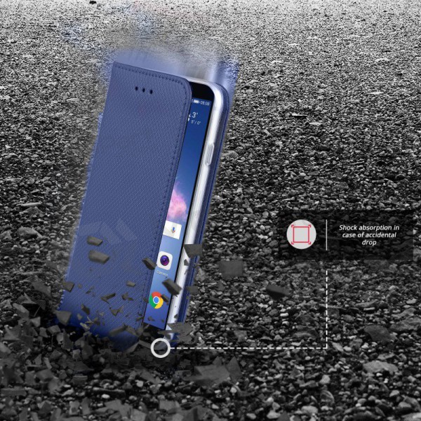LG K40S fodral - Smart Magnet (mörkblå)