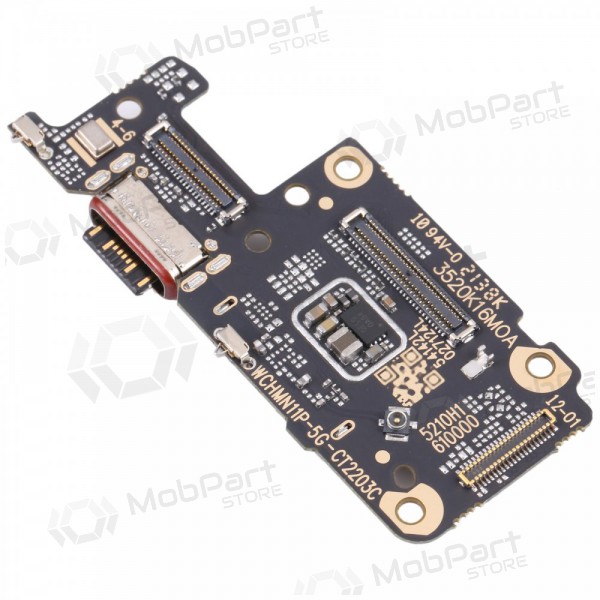 Xiaomi Redmi Note 11 Pro+ 5G laddarkontakt och mikrofon med flex