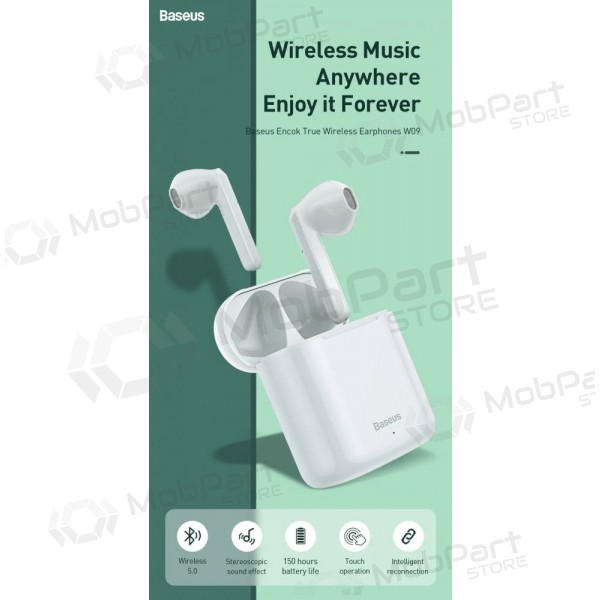 Trådlös headset Baseus TWS Encok W09 (Airpods) (svart)