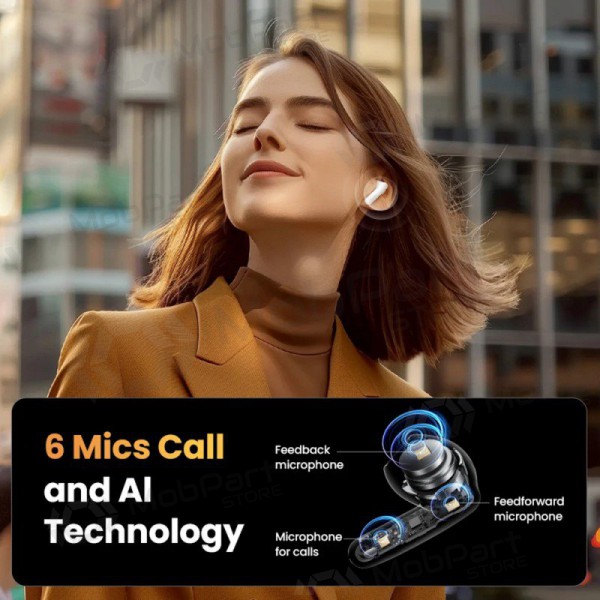 Trådlösa hörlurar Ugreen HiTune H6 Pro Active Noise-Cancelling Earbuds (35873) Trådlösa hörlurar Ugreen HiTune H6 Pro Active Noise-Cancelling Earbuds (35873)