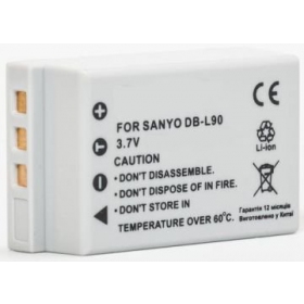 Sanyo DB-L90 foto batteri / ackumulator