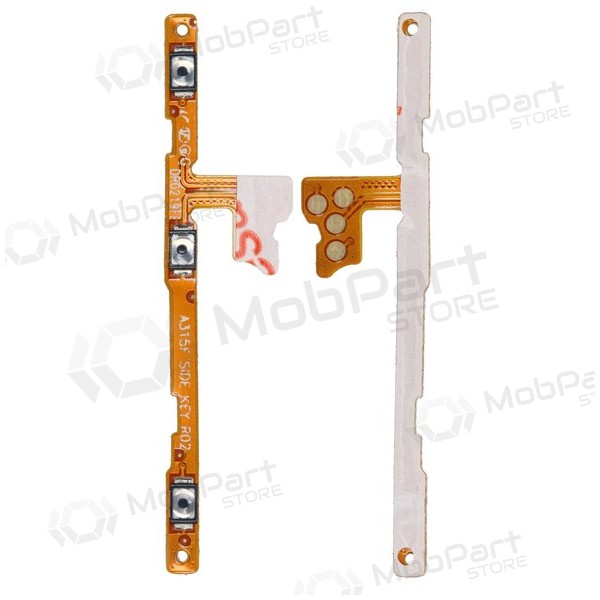 Samsung A315 / A415 Galaxy A31 2020 / A41 2020 on / off strömknapp med flex (service pack) (original) Samsung A315 / A415 Galaxy A31 2020 / A41 2020 on / off strömknapp med flex (service pack) (original)