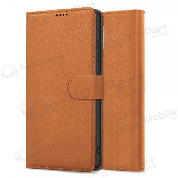 Samsung Galaxy A57 fodral - Fancy Wallet (brun)