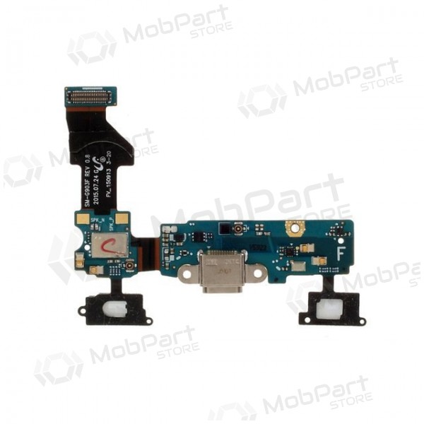 Samsung G903F Galaxy S5 Neo laddarkontakt och mikrofon med flex