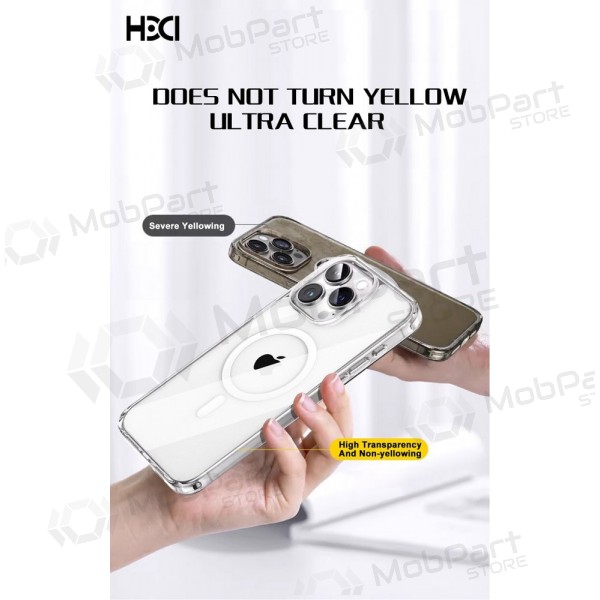Apple iPhone 15 Pro Max fodral - HDD Clear MagSafe Case (transparent)