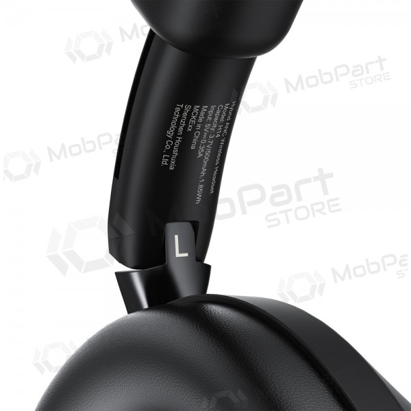 Trådlösa hörlurar med mikrofon Acefast H14 Bluetooth USB-C svarta