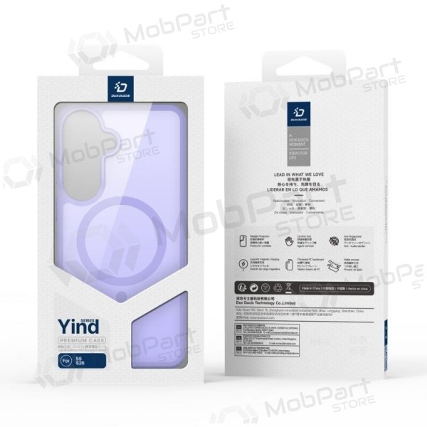 Samsung Galaxy S26+ fodral -Dux Ducis Yind MagSafe- (lila)