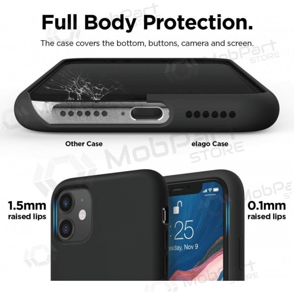 Samsung Galaxy A27 fodral -Liquid Silicone- 1.5mm svart