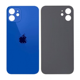 Apple iPhone 12 baksida / batterilucka (blå) (bigger hole for camera)