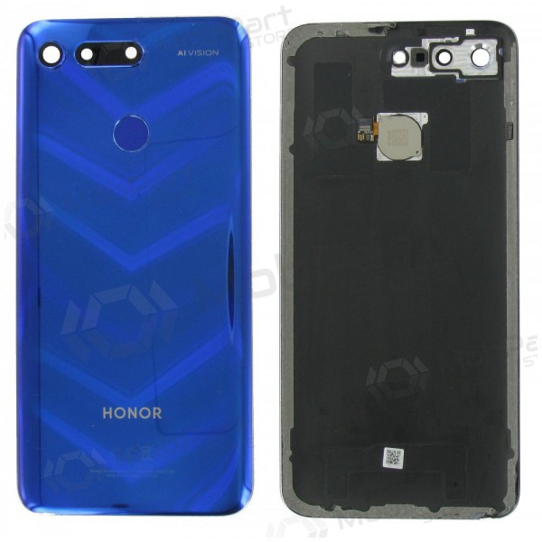 Honor View 20 baksida / batterilucka blå (Sapphire Blue) (begagnad grade C, original)