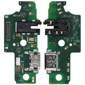 Lanksčioji med flex Samsung A146 A14 5G 2023 su įkrovimo kontaktu, mikrofonu, ausinių lizdu original (service pack)