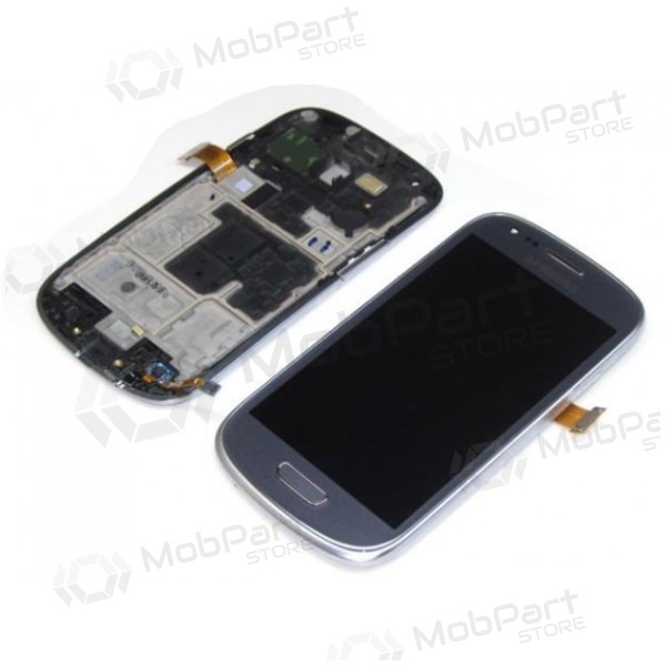 Samsung i8190 Galaxy S3 mini skärm (grå) (service pack) (original)