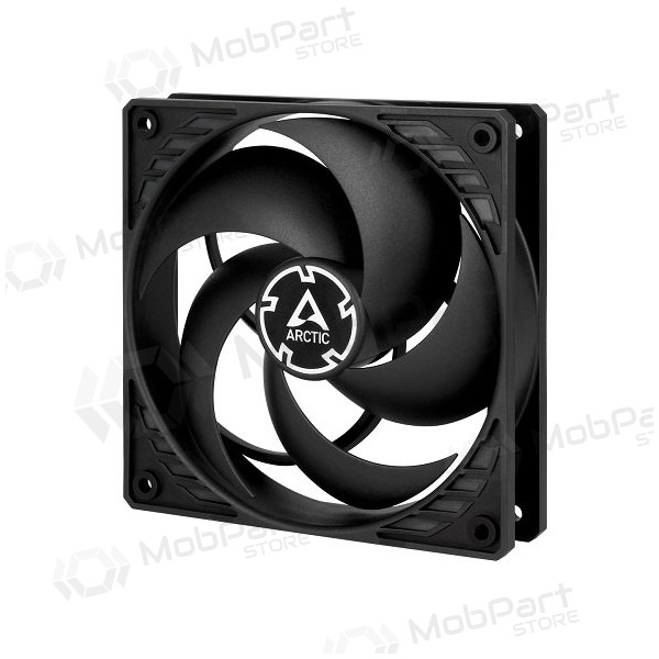 ARCTIC P12 Silent ypač tylus fläkt, 3-pin, 120mm, svart