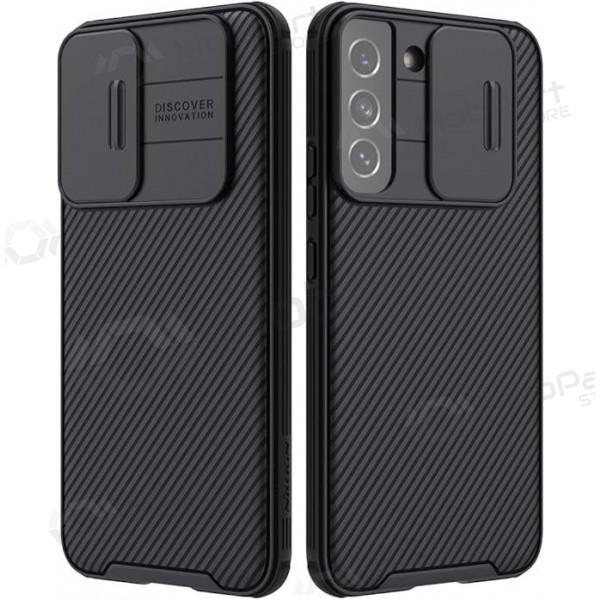 Samsung Galaxy S23 FE mobilskal „Nillkin CamShield Pro“ (svart) Samsung Galaxy S23 FE mobilskal „Nillkin CamShield Pro“ (svart)