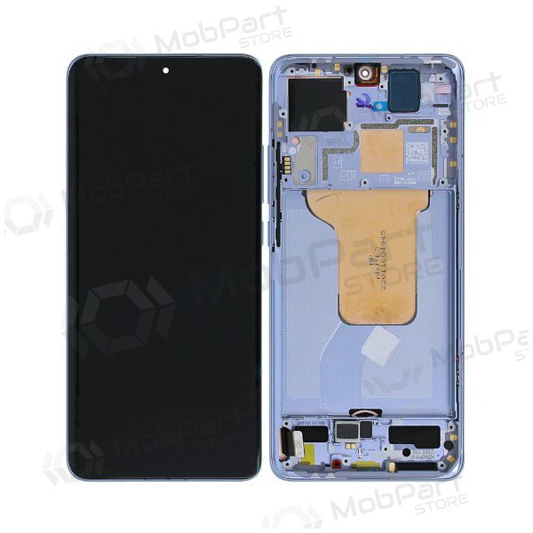 Xiaomi 12 5G / 12X / 12S skärm (blå) (med ram) (original) Xiaomi 12 5G / 12X / 12S skärm (blå) (med ram) (original)
