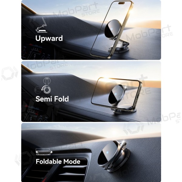 Automobilinis laikiklis-laddare Joyroom JR-ZS408 (dashboard) 15W svart