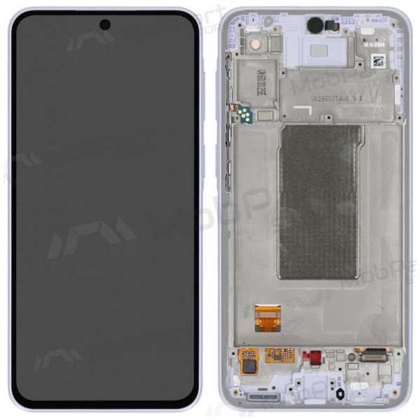 Samsung Galaxy A37 5G skärm (lavendel) (med ram) (original)