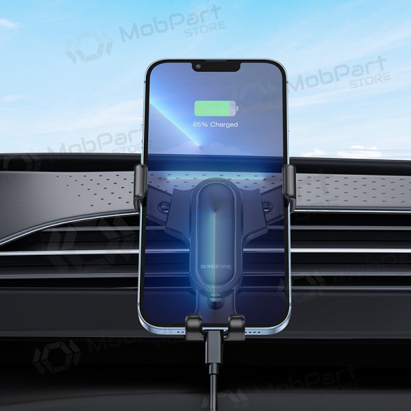 Automobilinis Universell telefono laikiklis Borofone BH74 tvirtinamas ant ventiliacijos grotelių, svart