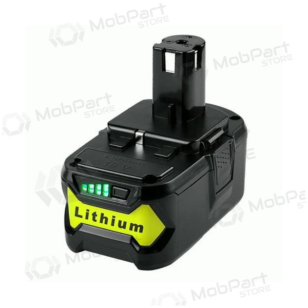 Batteri Ryobi ONE+ RB18L40 / P108 för 18V verktyg 4Ah Li-ion med laddningsindikator (ersättning)