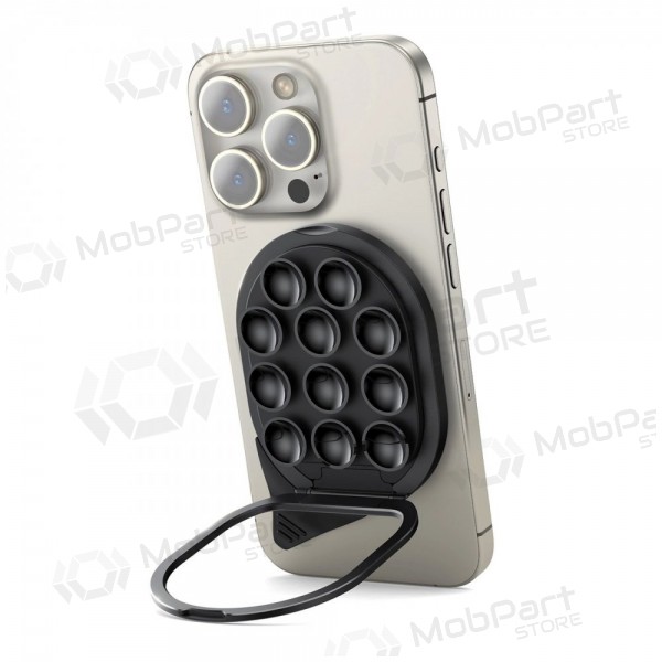 Magnetinis telefono laikiklis su siurbtukais Joyroom JR-ZS418 svart