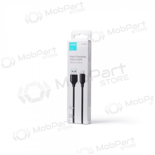 USB kabel Joyroom S-UM018A9 USB to MicroUSB 2.4A 1.0m svart
