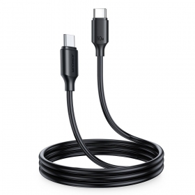 USB kabel Joyroom S-CC060A9 Type-C to Type-C 60W 1.0m svart