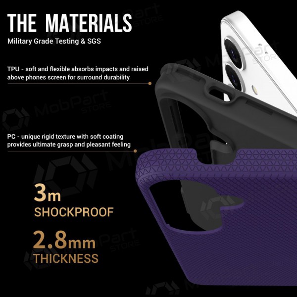 Mobilskal / fodral Perfectionists Triangle Case Samsung A266 A26 5G violett Mobilskal / fodral Perfectionists Triangle Case Samsung A266 A26 5G violett