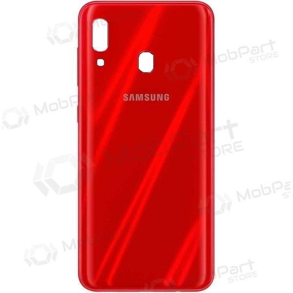 Samsung A305 Galaxy A30 2019 baksida / batterilucka (röd)