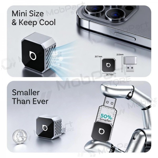 Trådlös CarPlay / Android Auto-adapter Ottocast Mini Cube CP88-T3 svart
