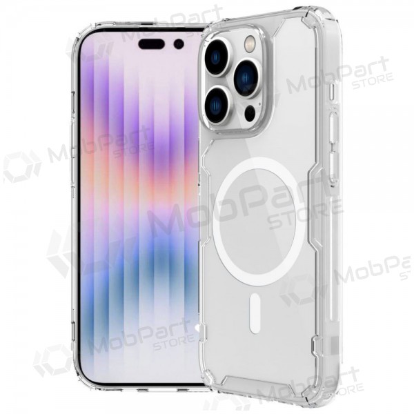 Apple iPhone 13 fodral -Nillkin Nature Magnetic- (vit)