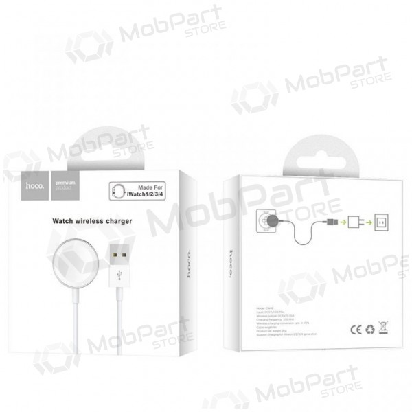 Trådlös laddare HOCO CW16 iWatch (vit)