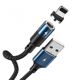 USB kabel REMAX Magnetic lightning 1.2m (3A) (svart)