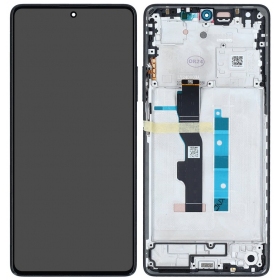 Xiaomi Redmi Note 13 5G skärm (svart) (med ram) (OLED)