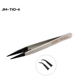 Antistatisk pincett av metall Jakemy JM-T10-11 ESD (replaceable head)