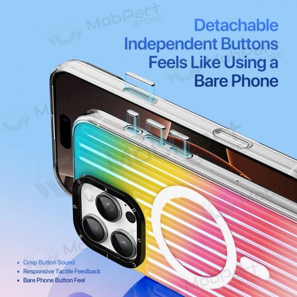 Samsung Galaxy S25 Ultra fodral - Dux Ducis Zest - (Gradient Rainbow)