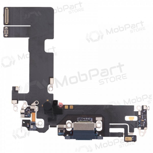 Apple iPhone 13 laddningsport och mikrofonkontakt (svart)